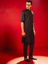 Men's Black Schiflli Nehru Jacket